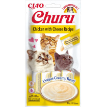 Inaba Cat Churu Chicken & Cheese 4 x 14 gram